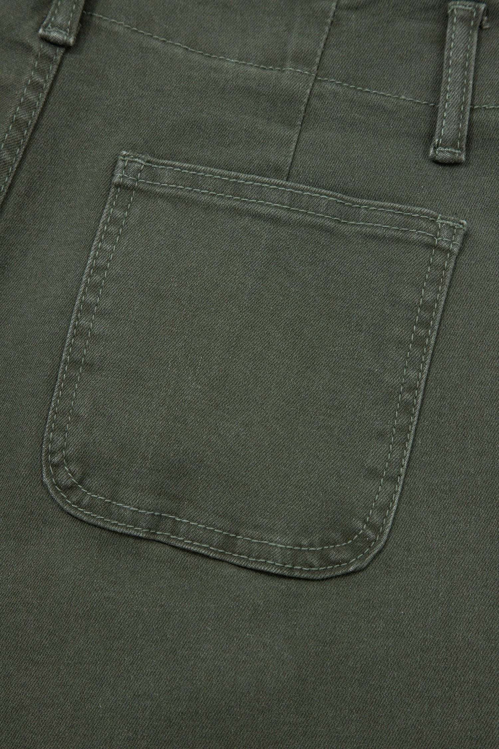 Bellina | High Rise Two Button Flare Jeans for Women with Clean Straight Seams