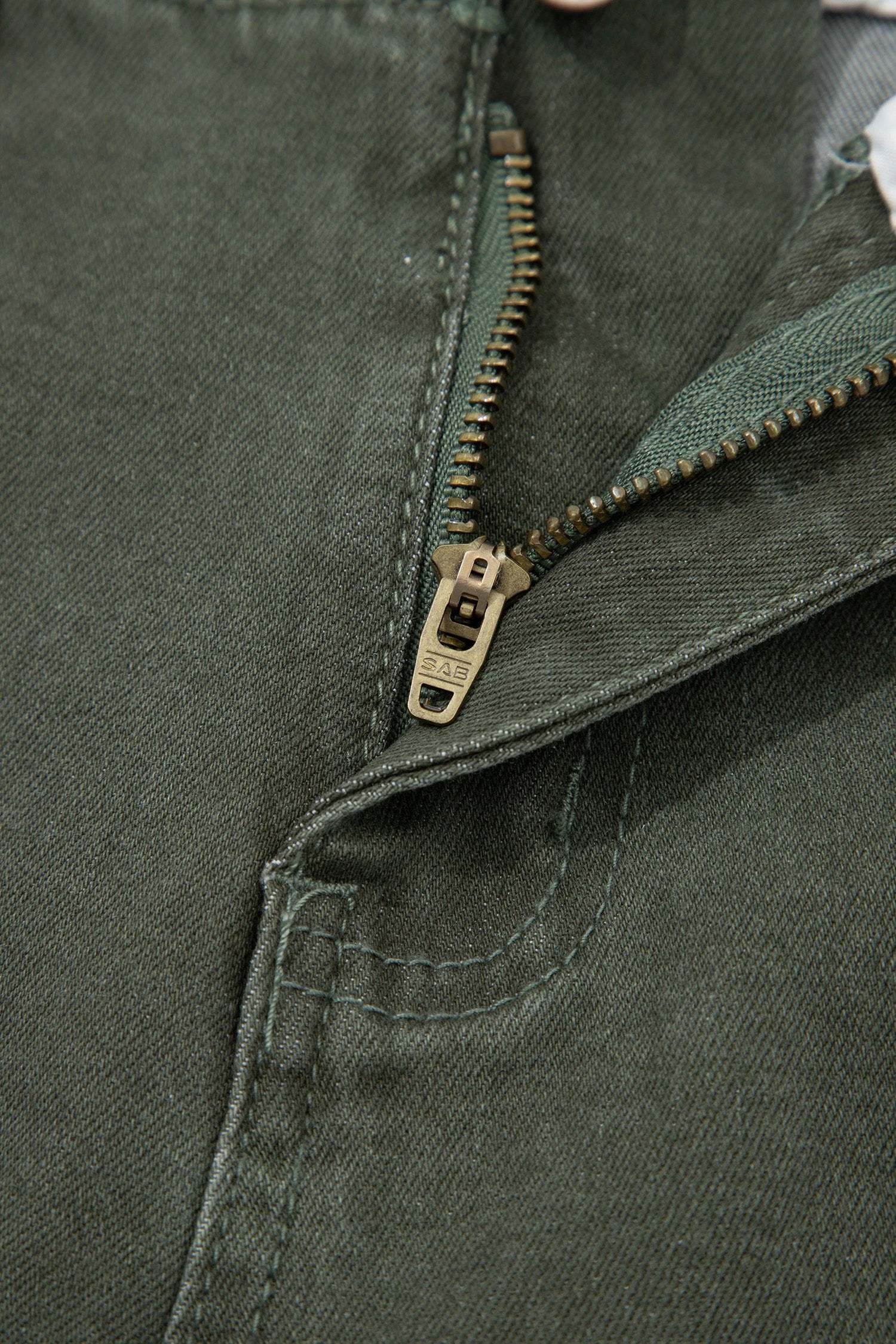 Bellina | High Rise Two Button Flare Jeans for Women with Clean Straight Seams