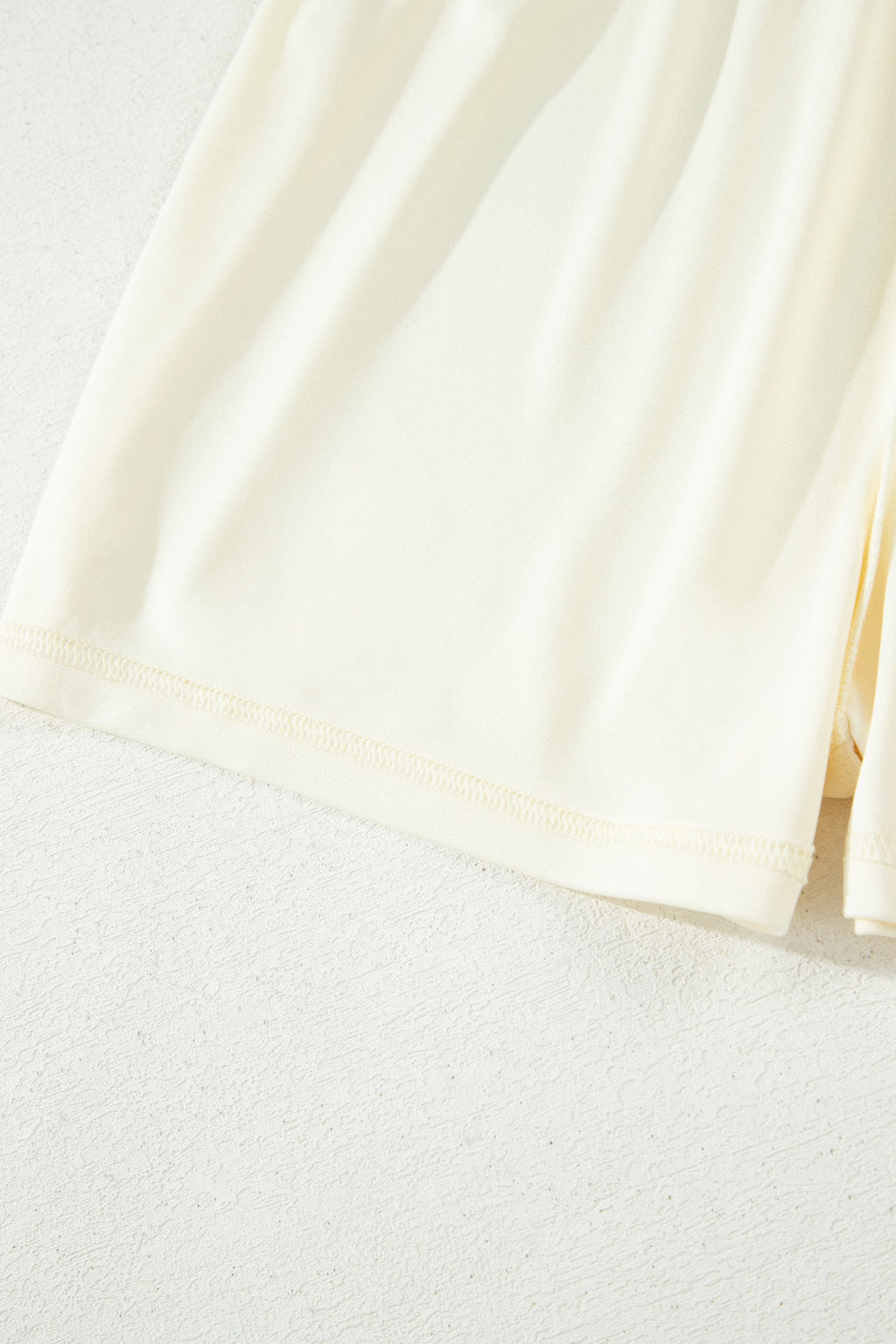 Thalia | Textured Stripe Zip Collar Sleeveless Top and Skort Set