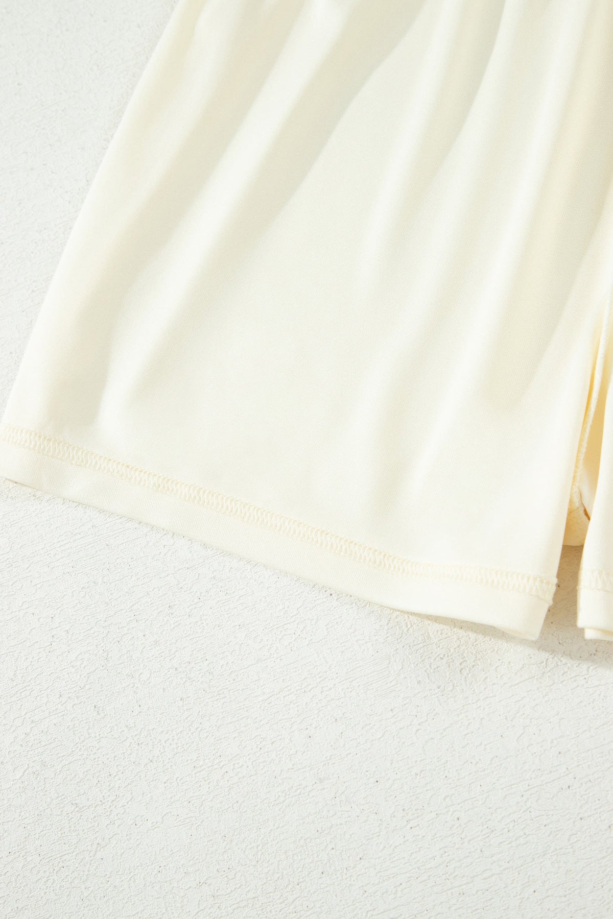Thalia | Textured Stripe Zip Collar Sleeveless Top and Skort Set