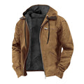 Corvino | Wool Lined Hooded Jacket for Cold Weather Everyday Wear