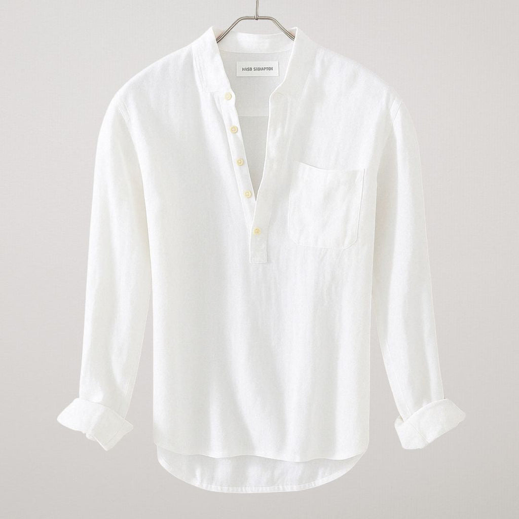Pellino | Pure Washed Linen Shirt for Hot Days and Coastal Evenings