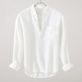 Pellino | Pure Washed Linen Shirt for Hot Days and Coastal Evenings