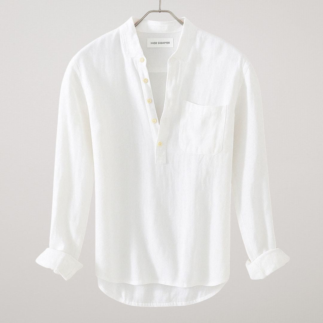 Pellino | Pure Washed Linen Shirt for Hot Days and Coastal Evenings