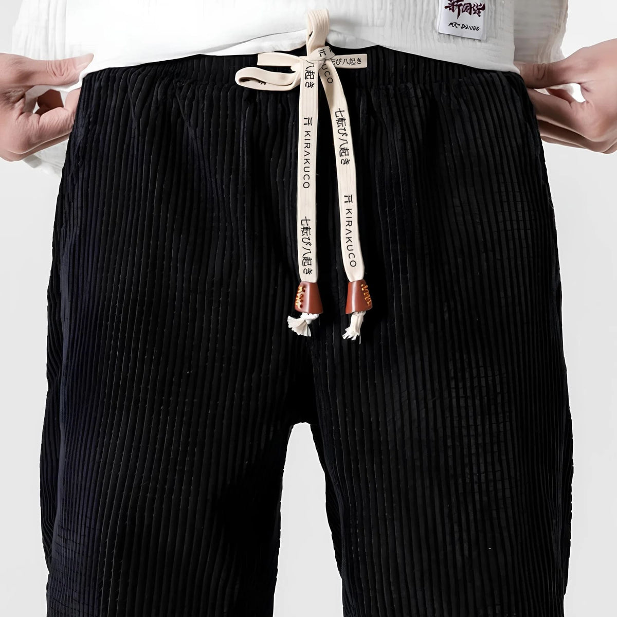 Corvino | Soft Velvet Tailored Pants for Men with Warm Cool Weather Comfort