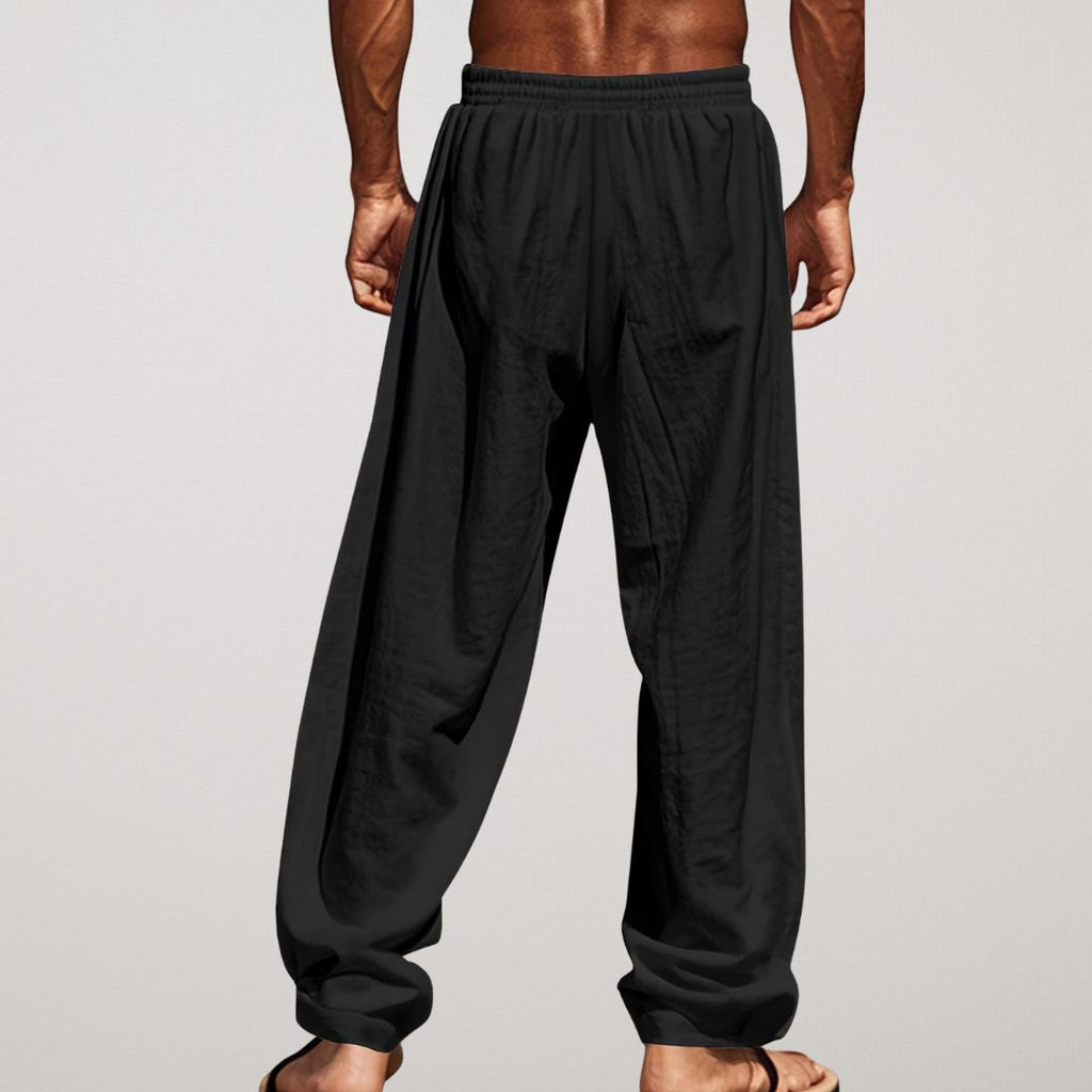 Ravelle | Relaxed Wide Leg Linen Trousers for Summer Comfort and Travel