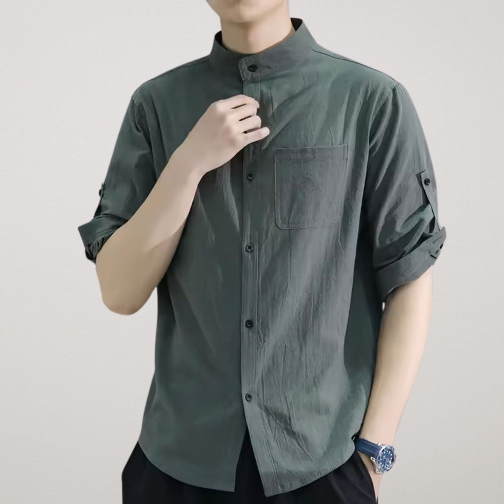 Doranto | Premium Button Up Poplin Shirt for Work and Weekend Wear