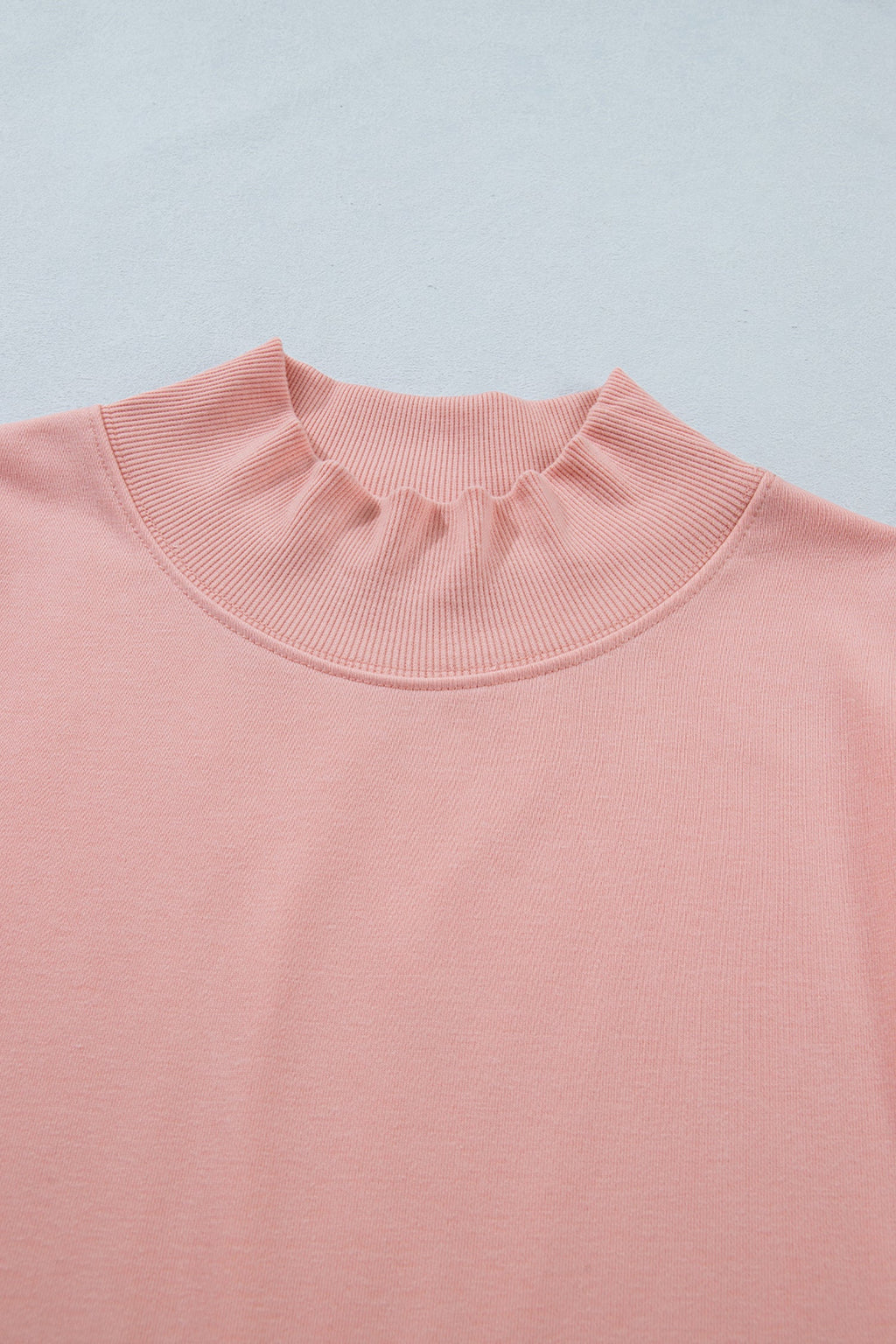 Danae | Mock Neck Cap Sleeve Relaxed Top for Everyday Layering