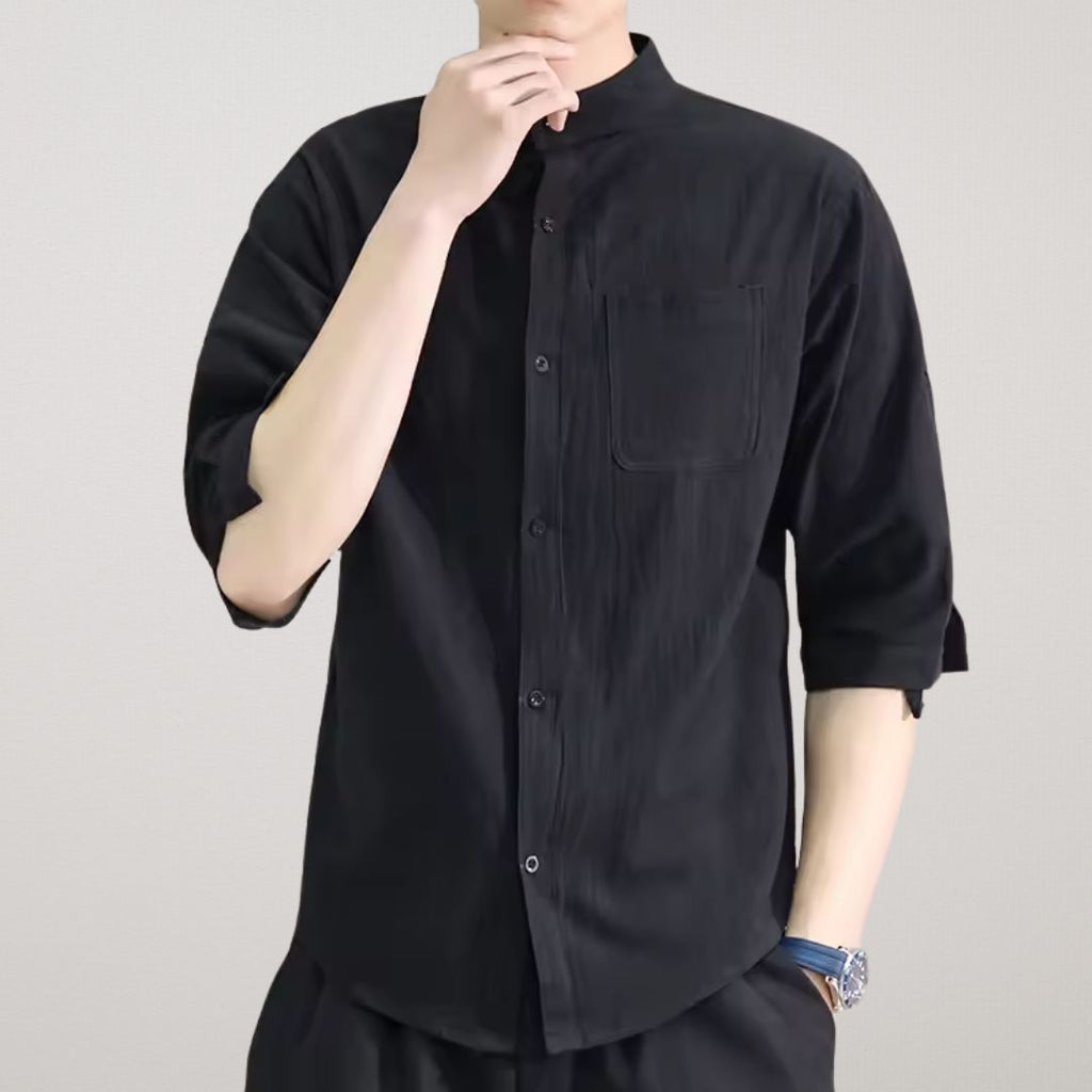 Doranto | Premium Button Up Poplin Shirt for Work and Weekend Wear