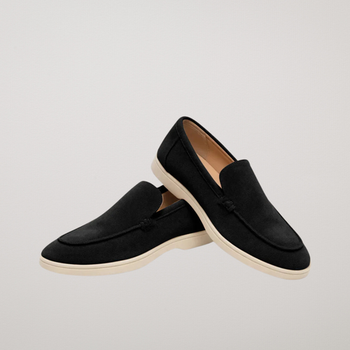 Adriano | Soft Suede Slip On Loafers for Smart Summer Days and Evenings