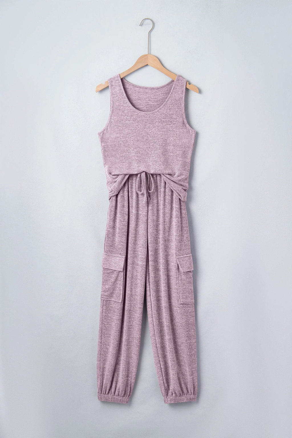 Verena | Sleeveless Tank and Drawstring Jogger Two Piece Set