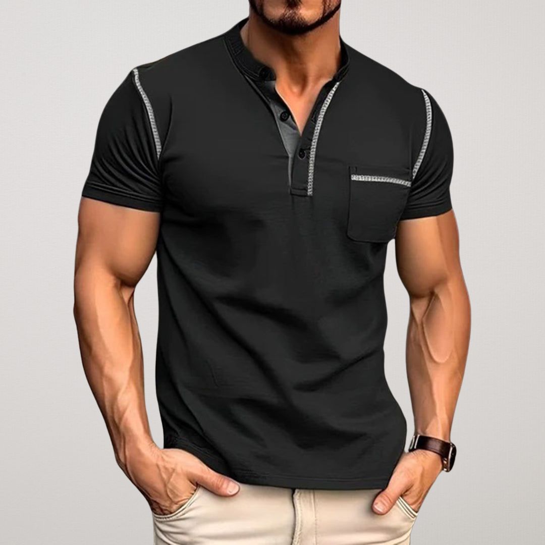 Lucero | Pique Knit Short Sleeve Polo for Golf and Smart Casual Days