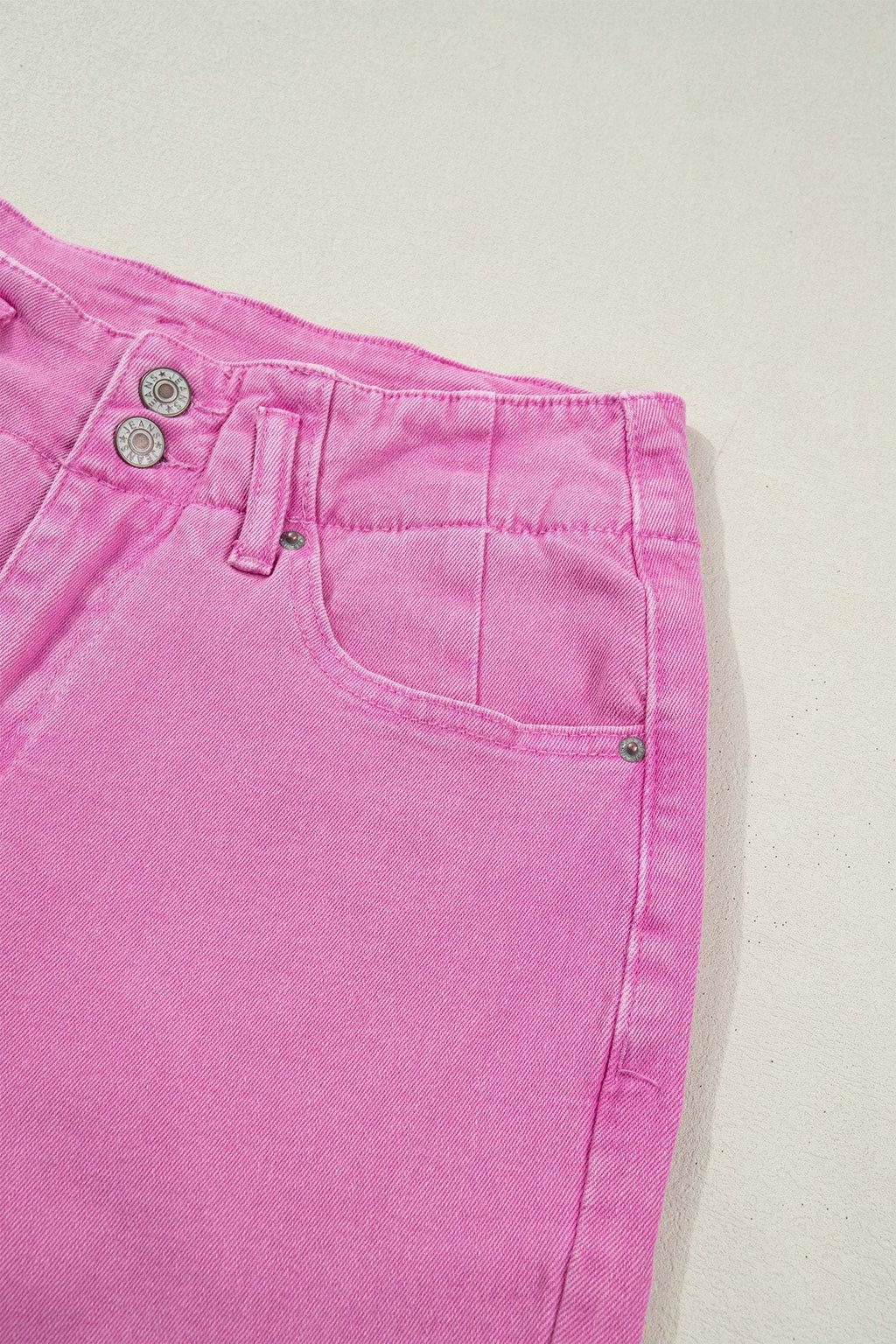 Bellina | High Rise Two Button Flare Jeans for Women with Clean Straight Seams