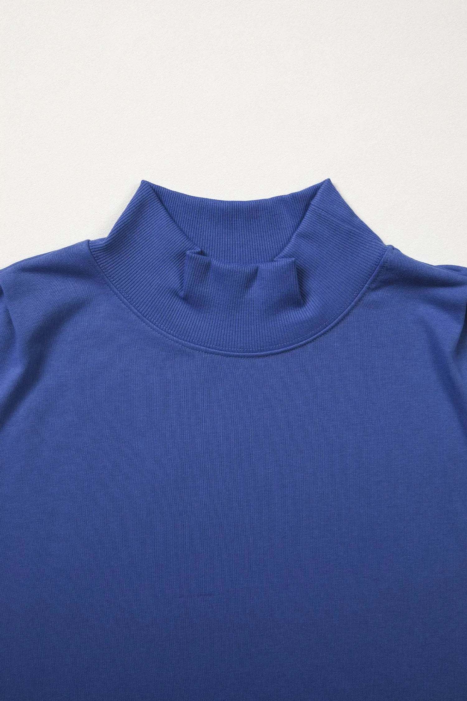 Danae | Mock Neck Cap Sleeve Relaxed Top for Everyday Layering