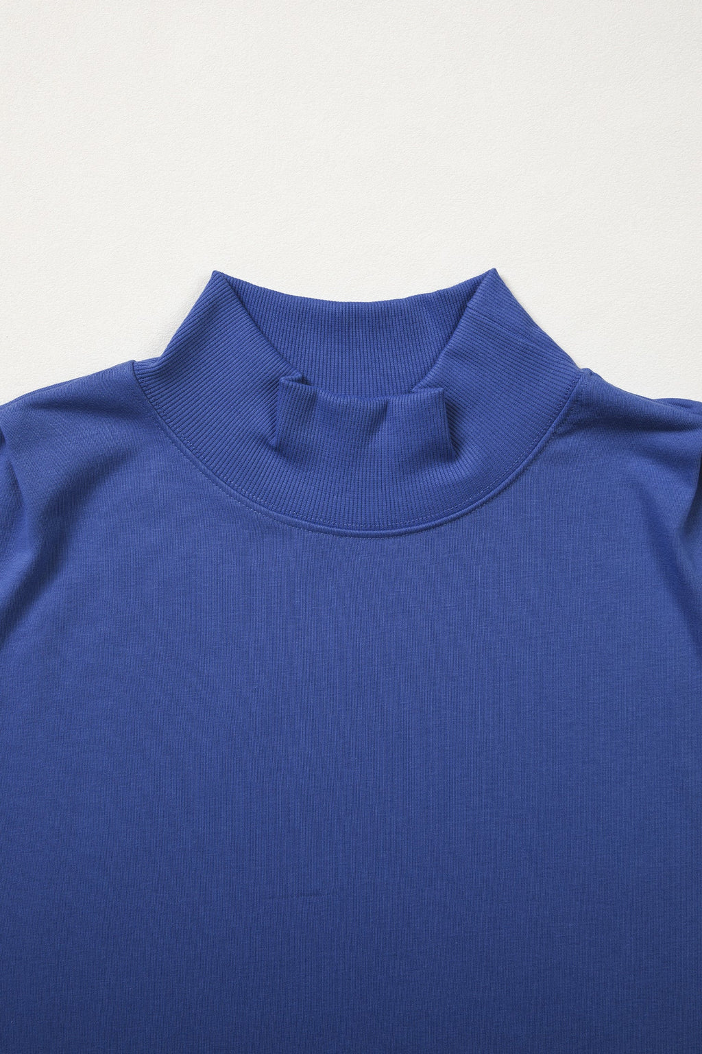 Danae | Mock Neck Cap Sleeve Relaxed Top for Everyday Layering