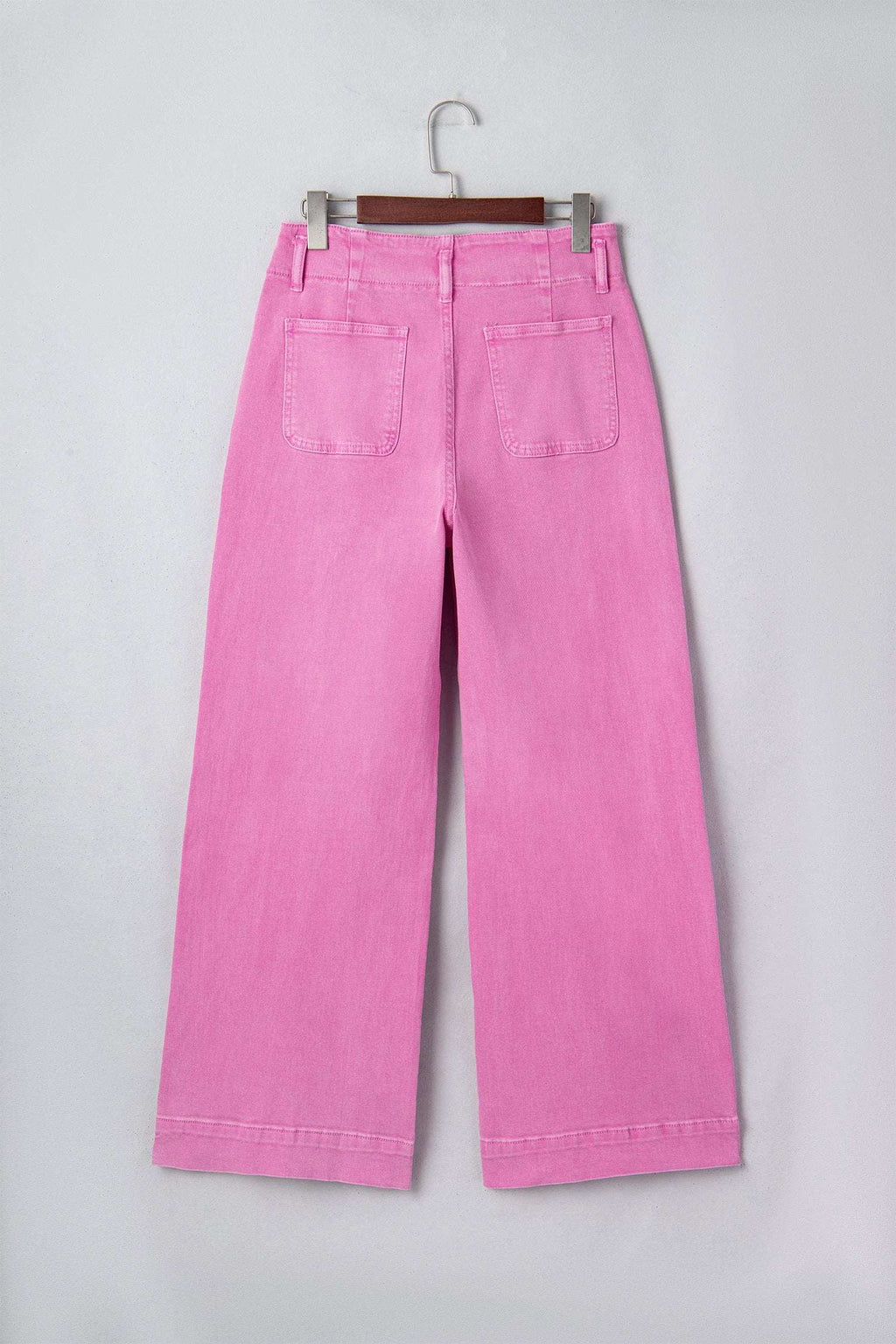 Bellina | High Rise Two Button Flare Jeans for Women with Clean Straight Seams