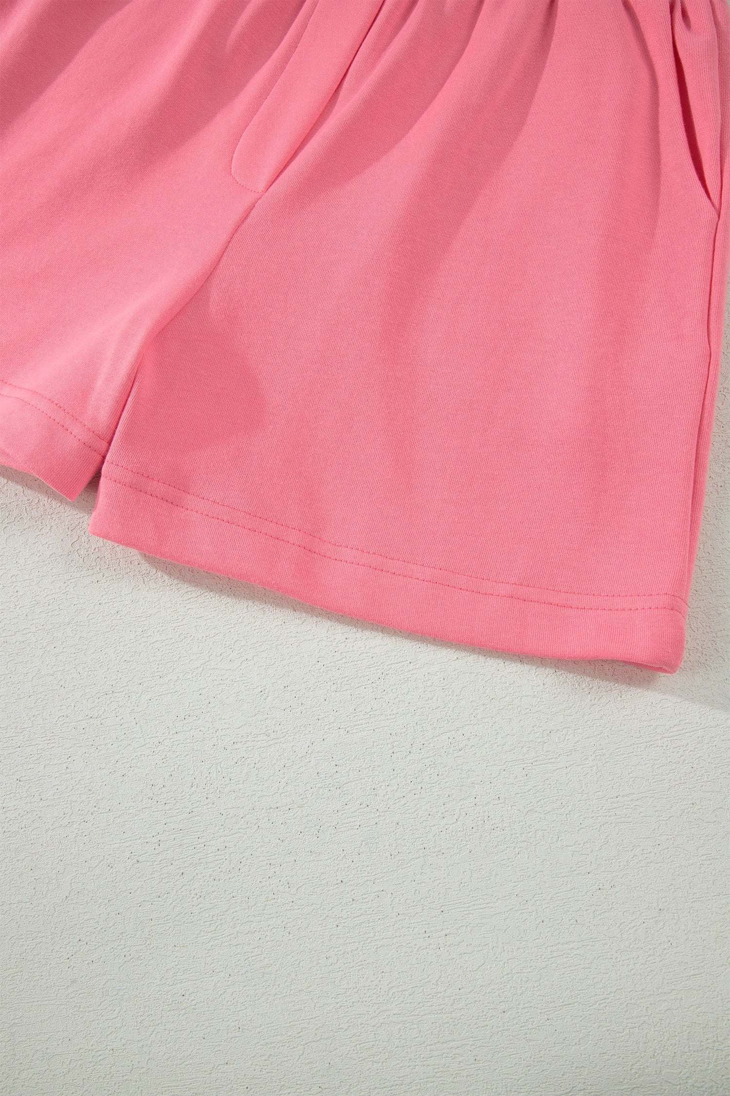 Portia | Half Zip Ruffle Sleeve Top and Shorts Two Piece Set