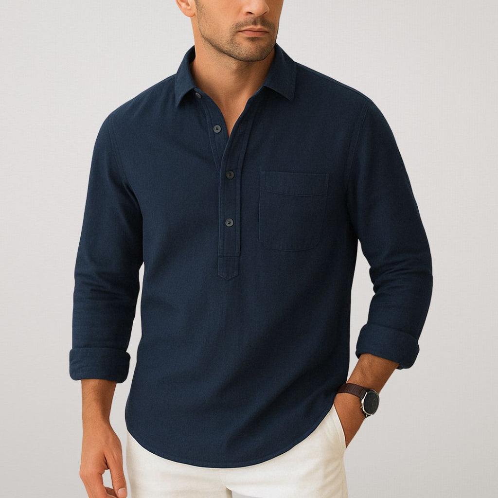 Pellino | Pure Washed Linen Shirt for Hot Days and Coastal Evenings