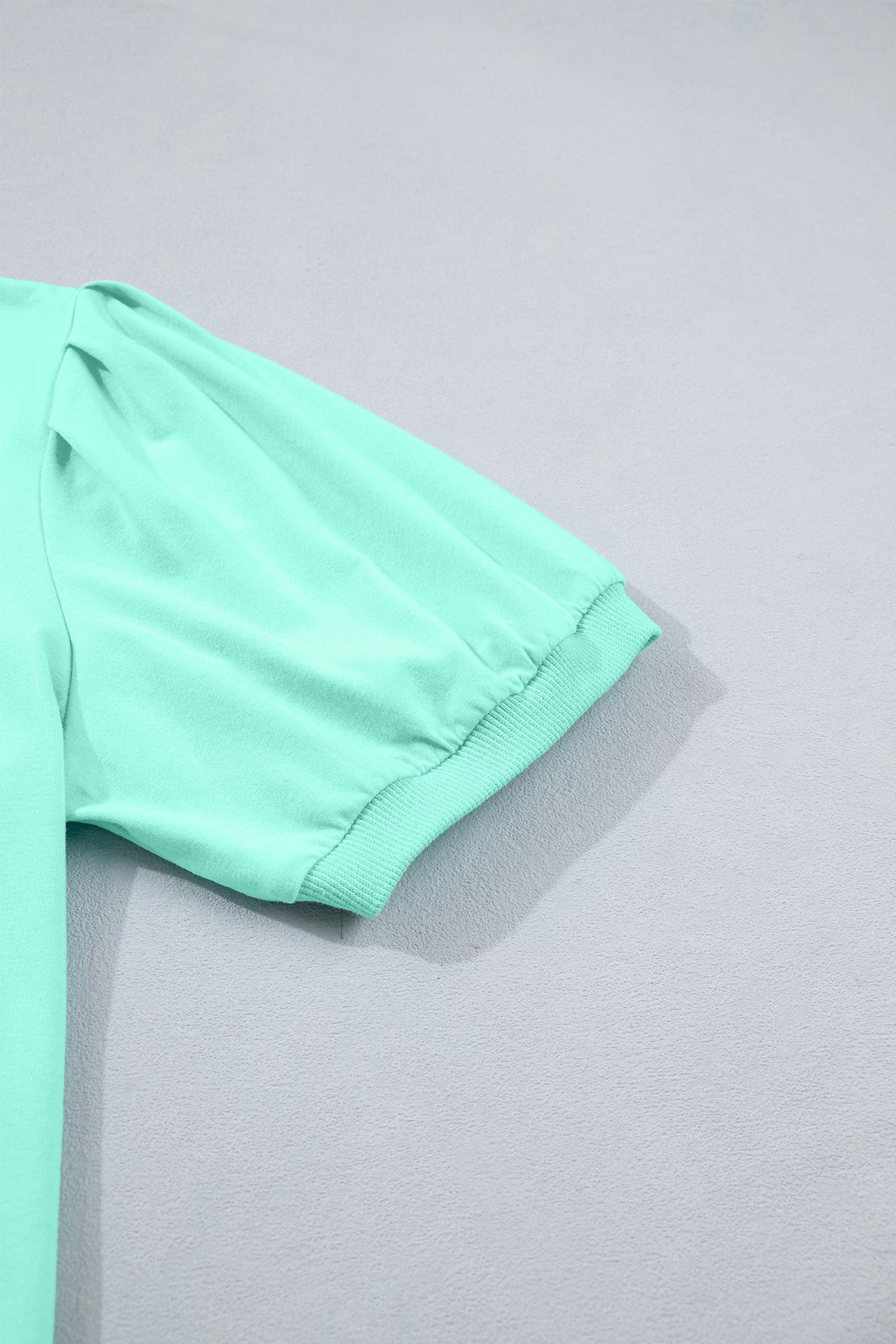 Willa | V Neck Puff Sleeve Blouse in a Clean Solid Finish