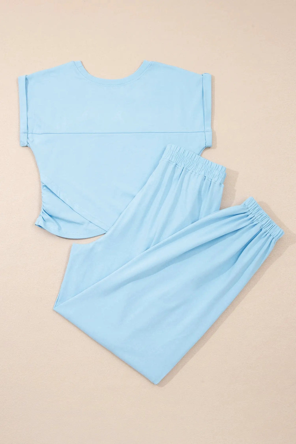 Genevra | Cropped Tank and Drawstring Jogger Two Piece Set