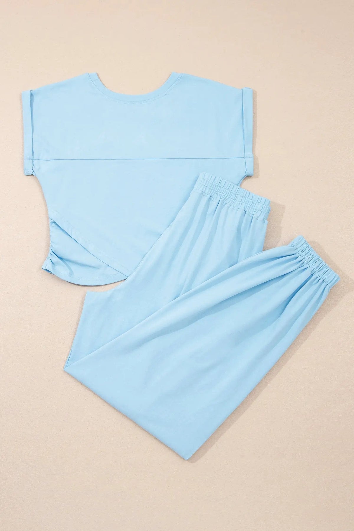 Genevra | Cropped Tank and Drawstring Jogger Two Piece Set