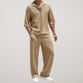 Cassaro | Matching Linen Shirt and Shorts Set for Beach Holidays and Warm Nights