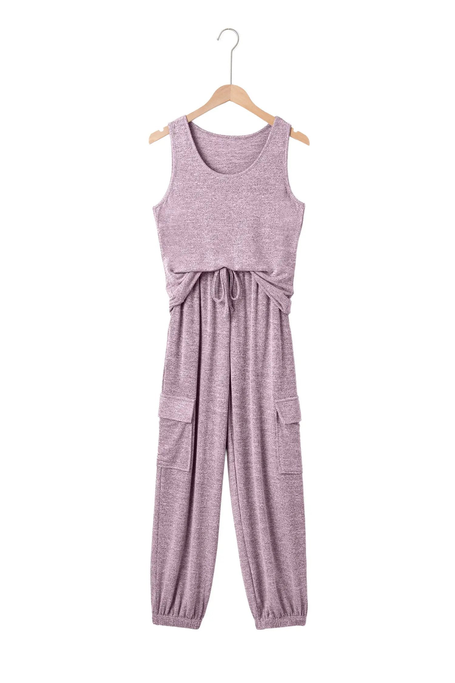 Verena | Sleeveless Tank and Drawstring Jogger Two Piece Set