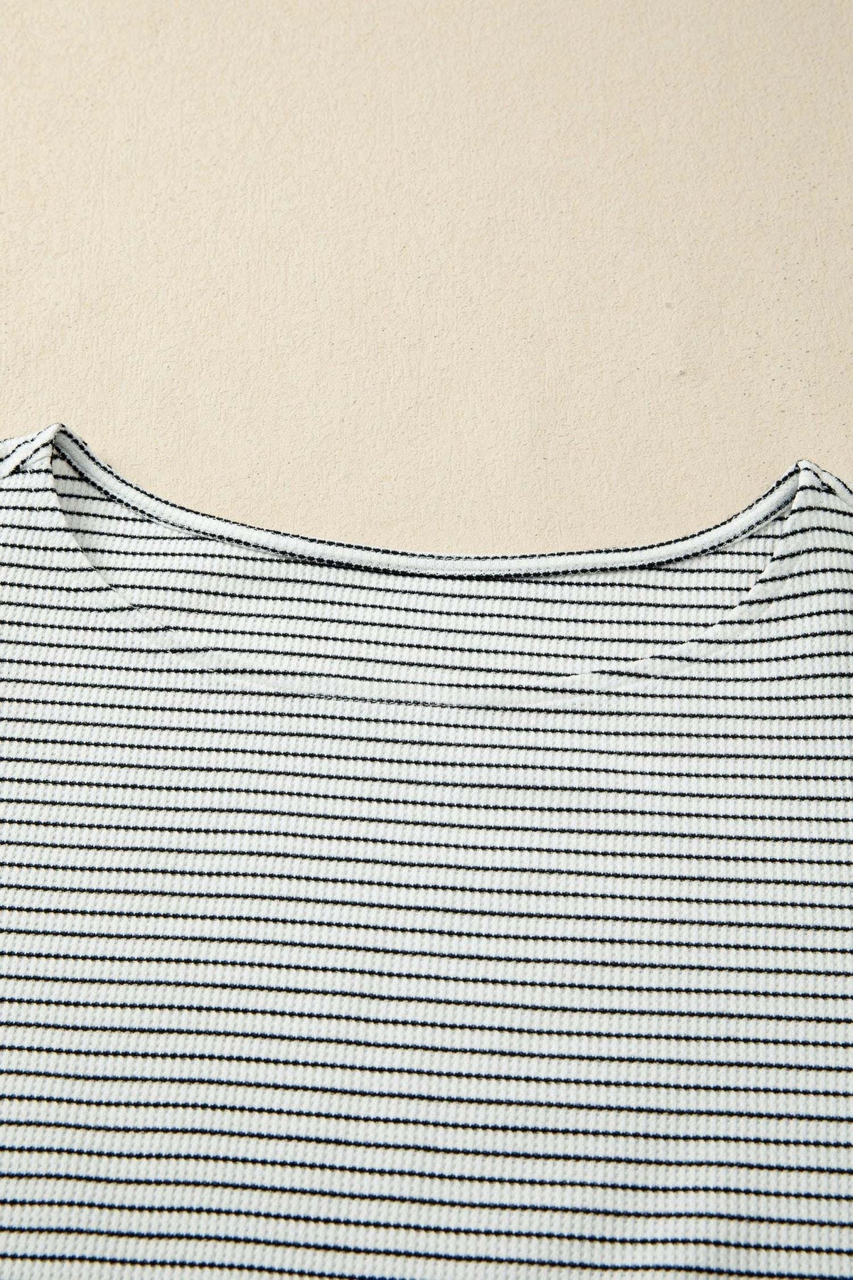 Ximena | Striped Ruffle Trim Sleeveless Tank Top