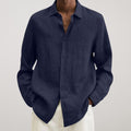 Zerano | Premium Cotton Linen Look Shirt for Effortless Warm Weather Style