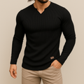 Atheno | Breathable Slim Fit V Neck Shirt for Men for Training and Casual Wear