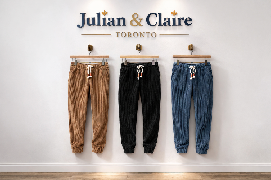 Corvino | Soft Velvet Tailored Pants for Men with Warm Cool Weather Comfort