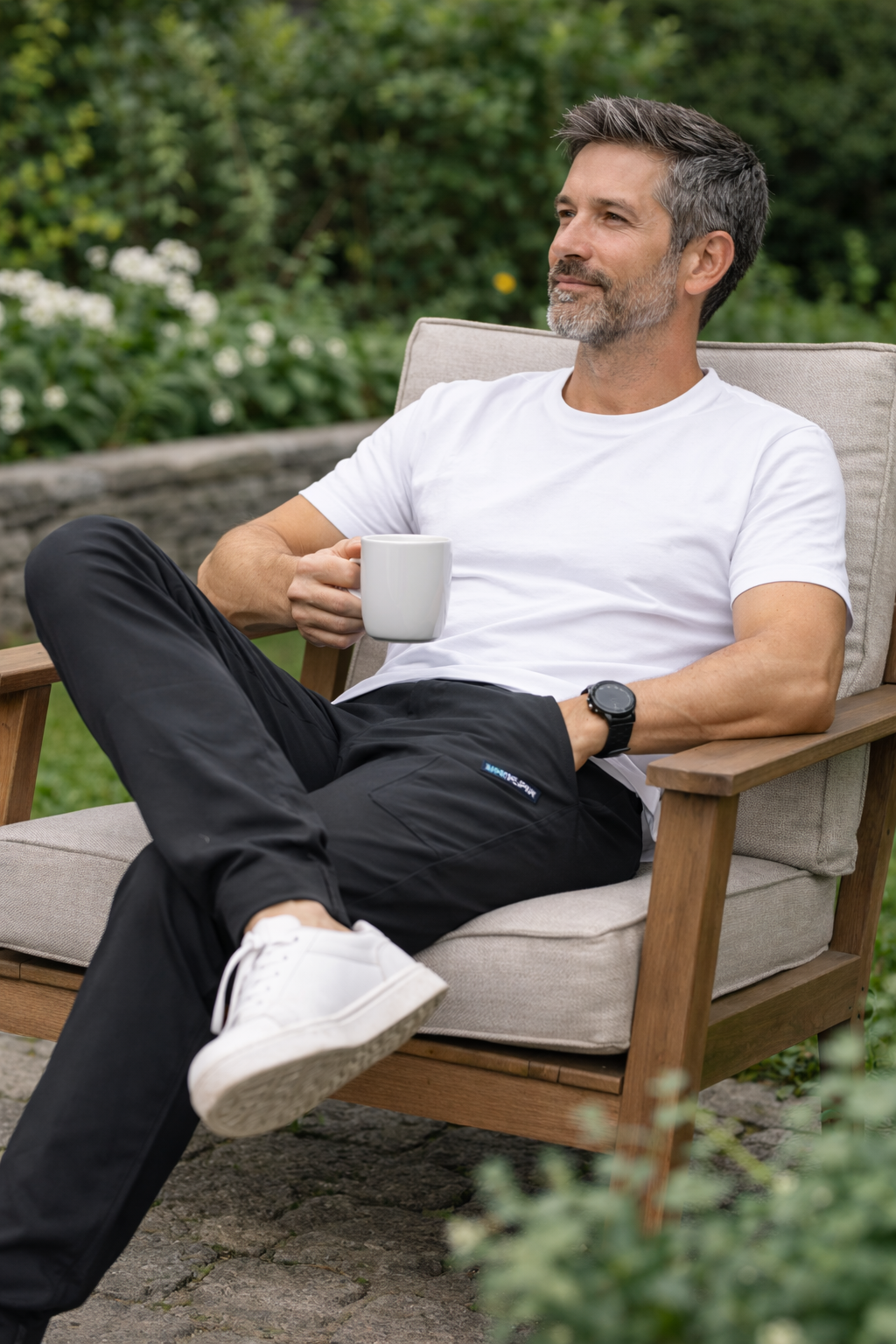 Tavarro | Loose Fit Stretch Cargo Pants for Men with Practical Everyday Pockets
