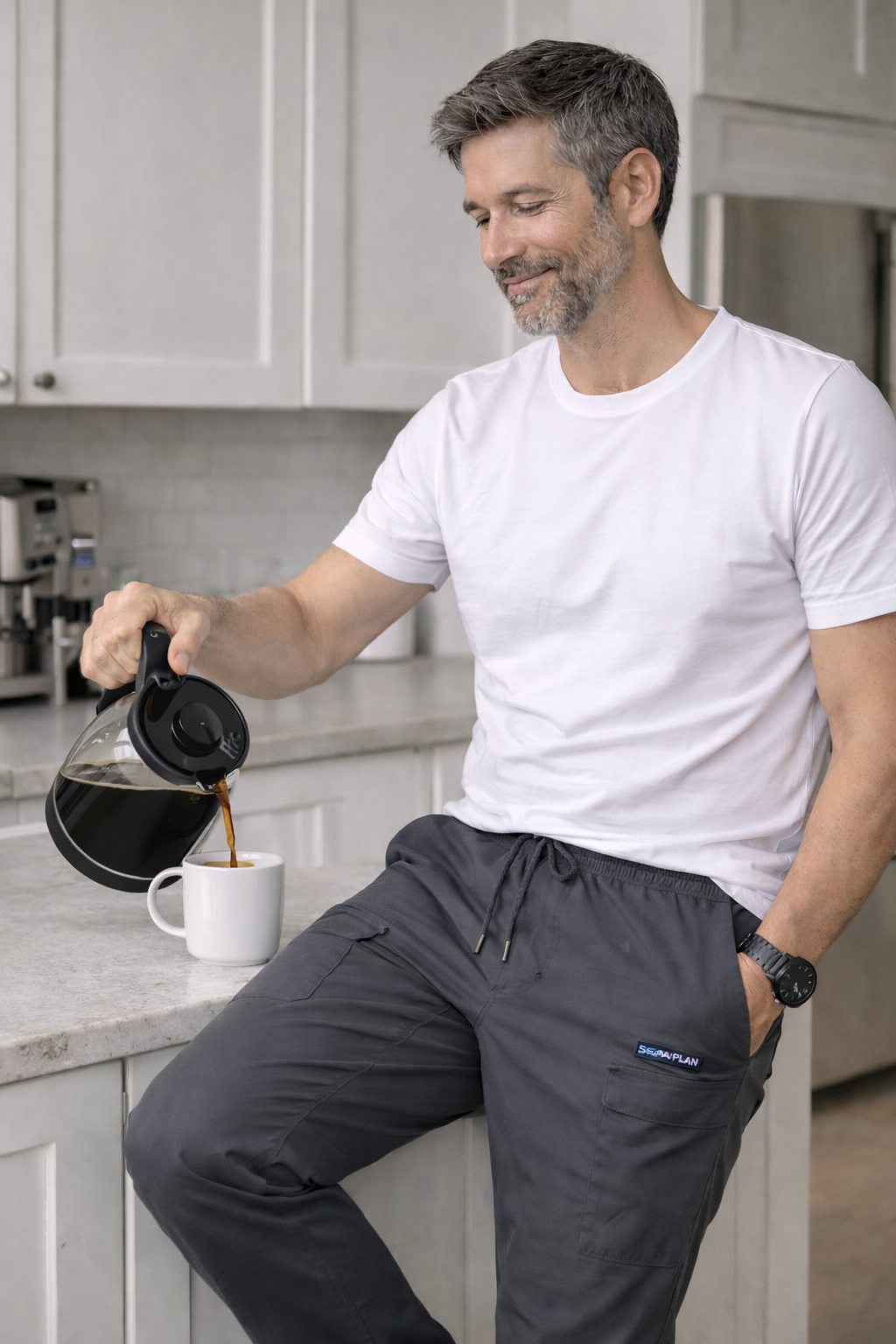 Tavarro | Loose Fit Stretch Cargo Pants for Men with Practical Everyday Pockets
