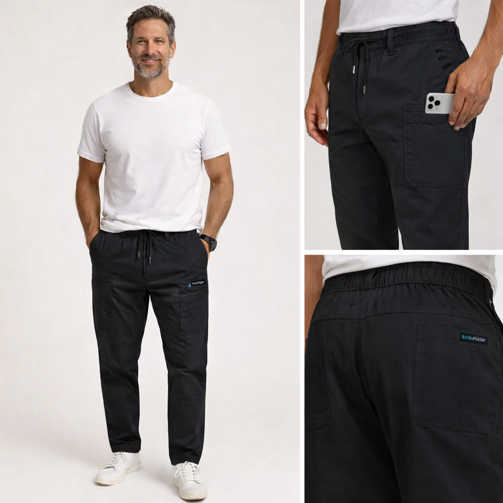 Tavarro | Loose Fit Stretch Cargo Pants for Men with Practical Everyday Pockets