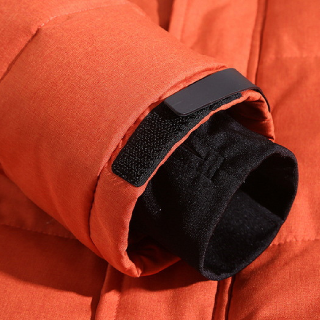 Faenzo | Padded Puffer Bomber Jacket for Freezing Days and City Winters