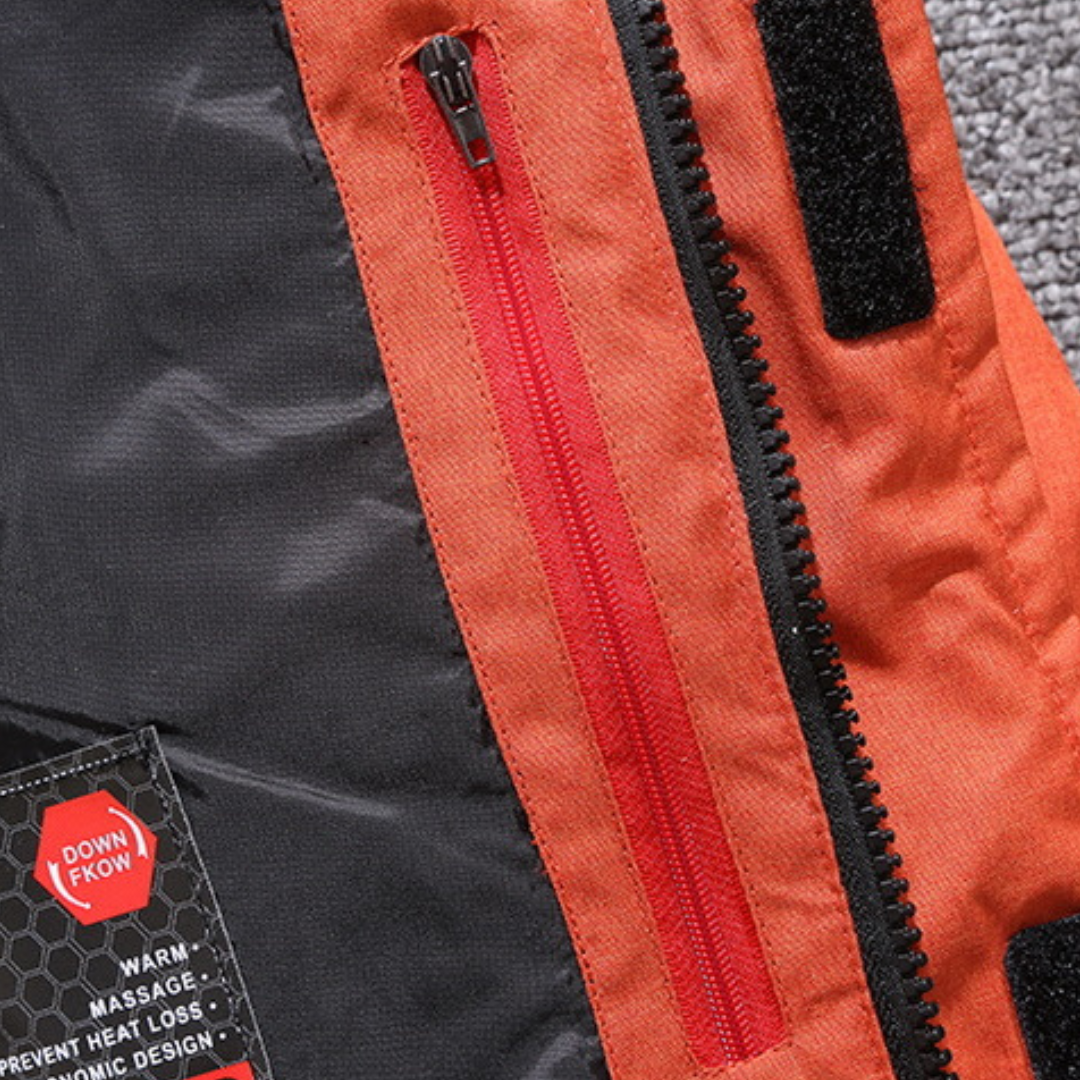 Faenzo | Padded Puffer Bomber Jacket for Freezing Days and City Winters