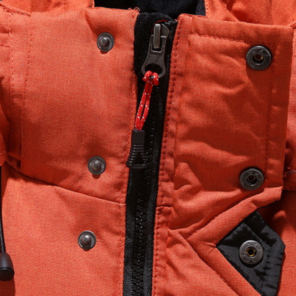 Faenzo | Padded Puffer Bomber Jacket for Freezing Days and City Winters