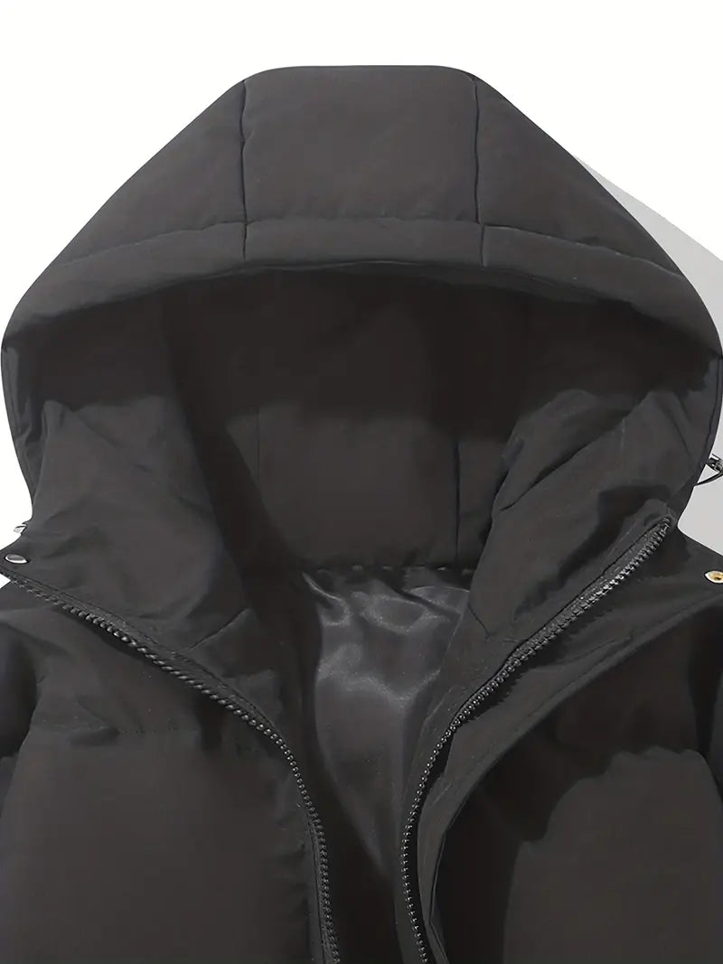 Portino | Hooded Padded Winter Jacket for Deep Cold and Wet Weather