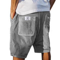Verrano | Tailored Textured Summer Shorts for Men with Relaxed Warm Weather Fit