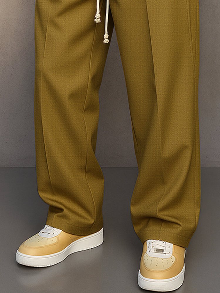Varenna | Relaxed Fit Urban Drawstring Pants for Men with Soft Everyday Comfort
