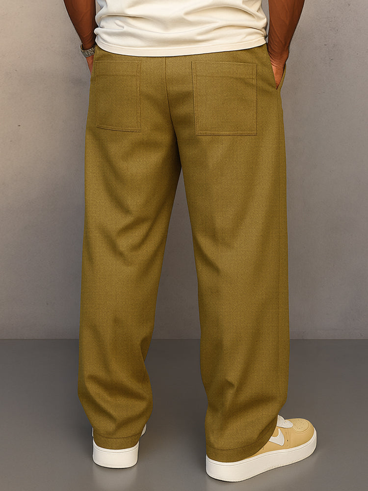 Varenna | Relaxed Fit Urban Drawstring Pants for Men with Soft Everyday Comfort