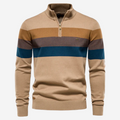 Vallino | Retro Colour Block Pullover for Casual Weekends and Layering