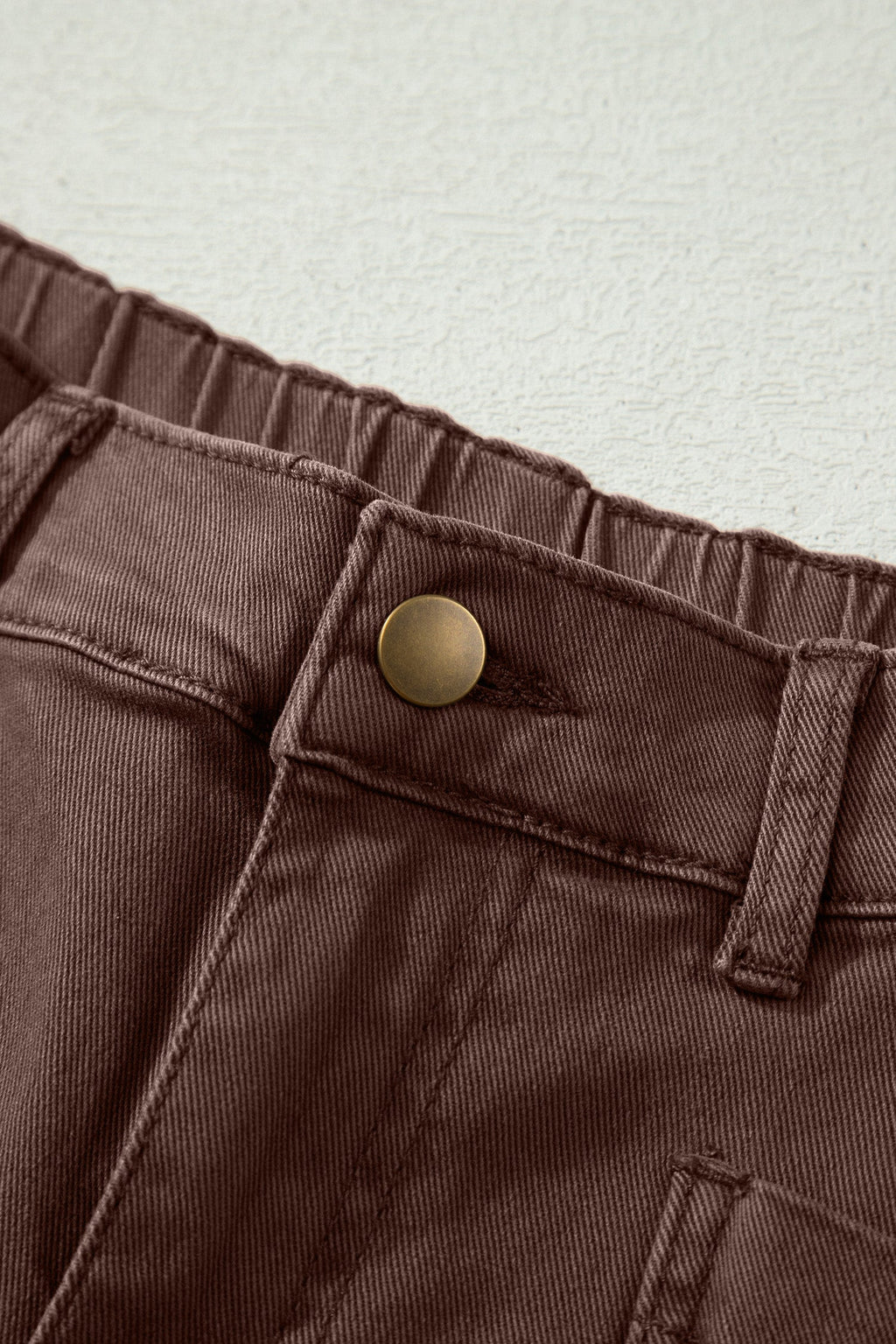 Romilly | Ankle Length Barrel Leg Jeans with Square Patch Pockets