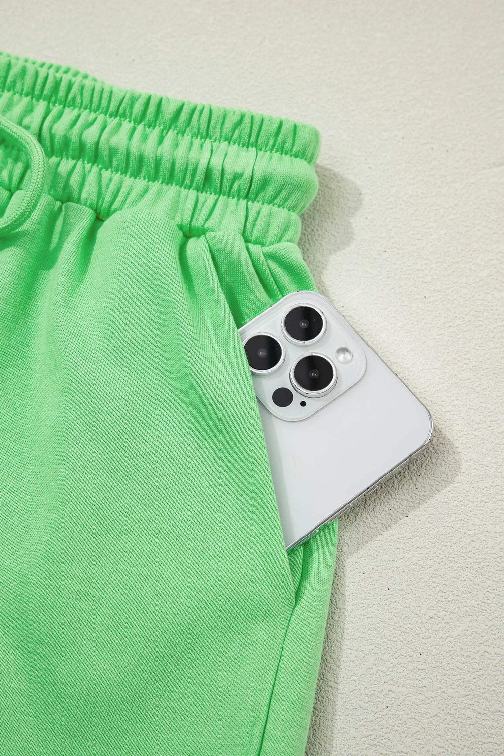 Paloma | Relaxed Blouson Top and Drawstring Shorts Two Piece Set