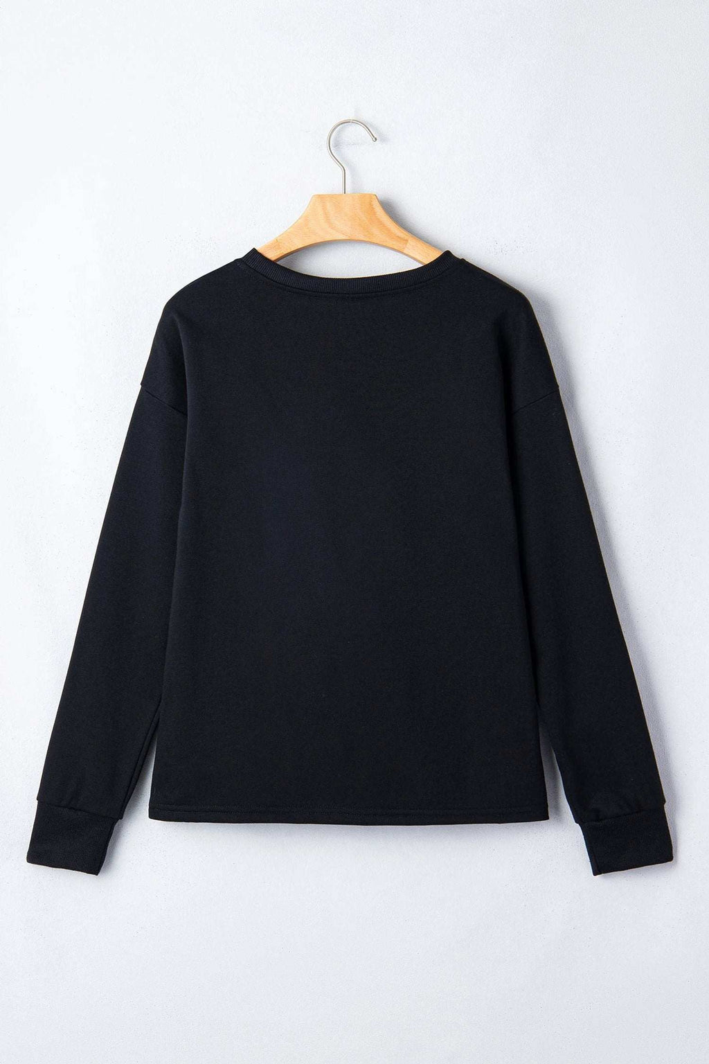 Brienne | Dropped Shoulder Long Sleeve Top with Relaxed Drape