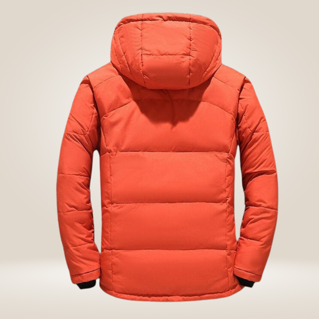 Faenzo | Padded Puffer Bomber Jacket for Freezing Days and City Winters