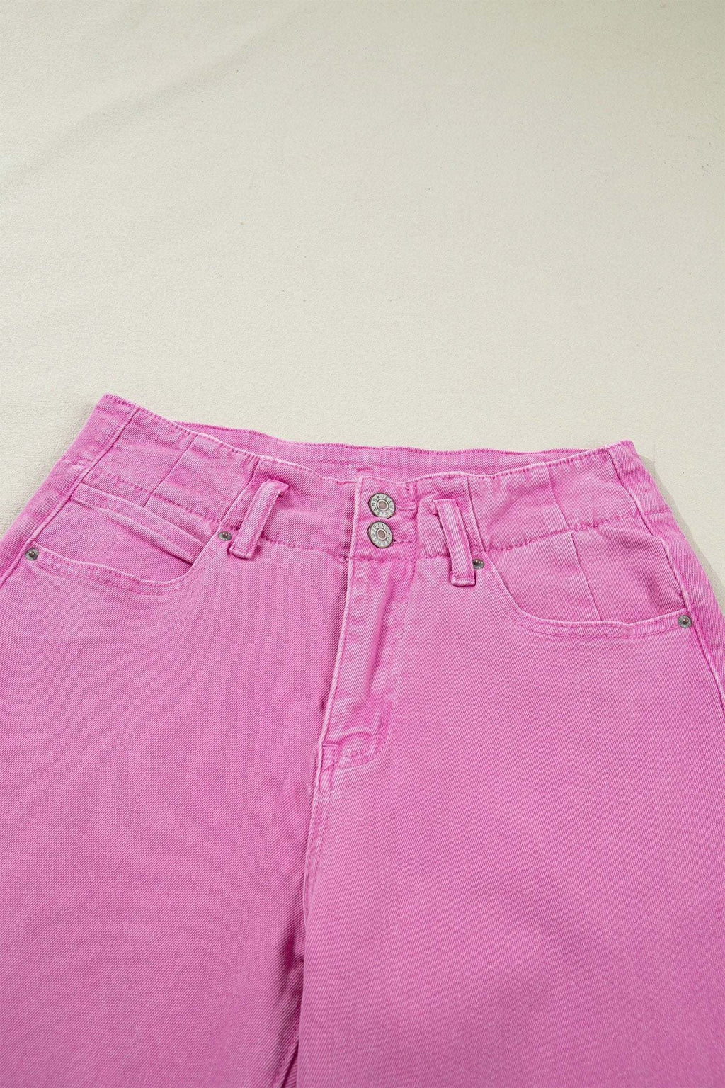 Bellina | High Rise Two Button Flare Jeans for Women with Clean Straight Seams