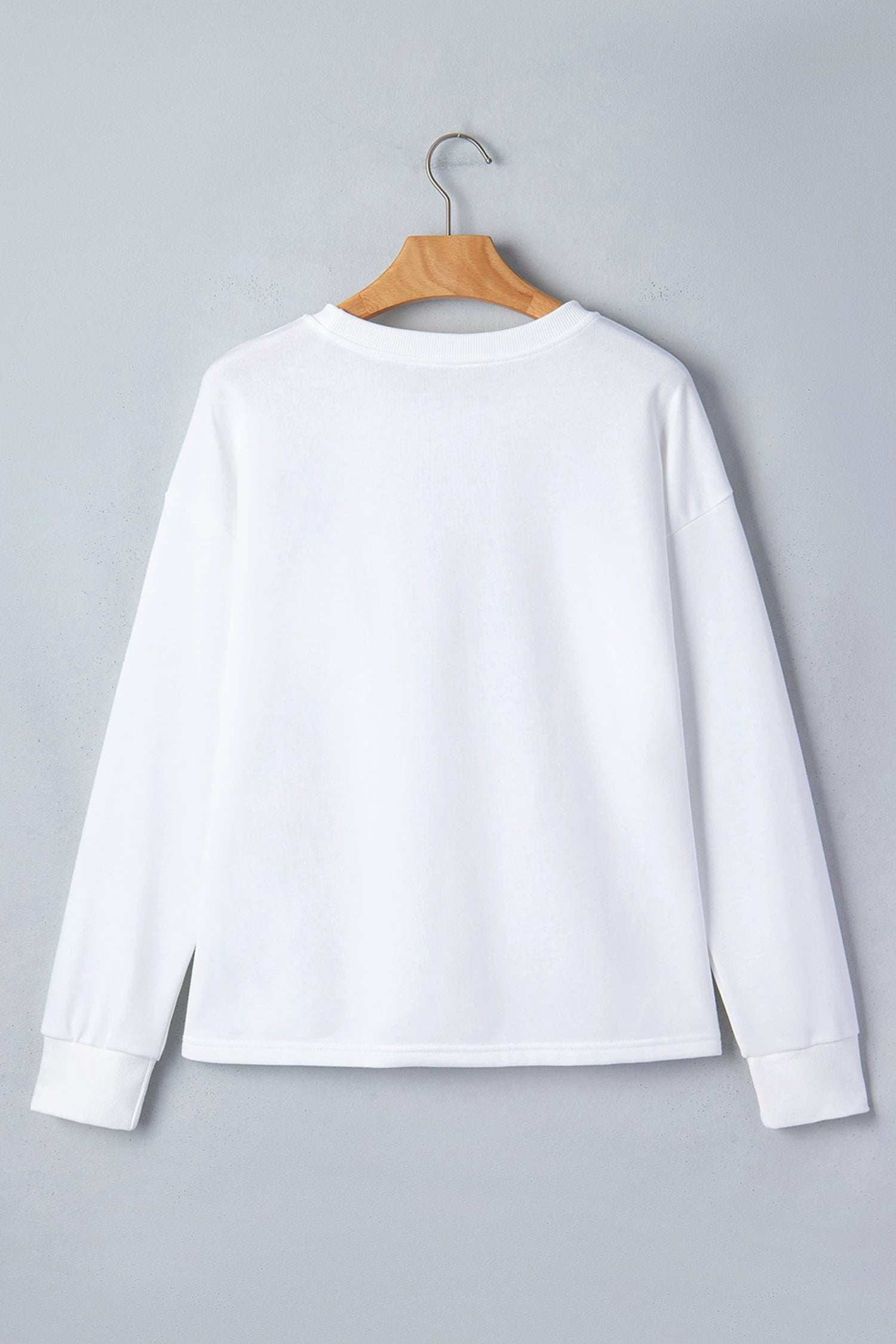 Brienne | Dropped Shoulder Long Sleeve Top with Relaxed Drape