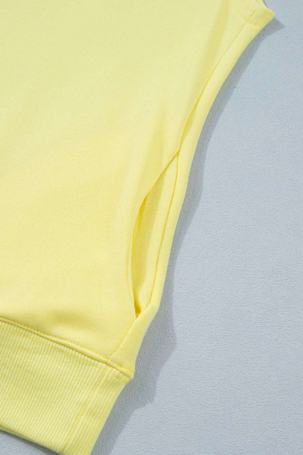 Danae | Mock Neck Cap Sleeve Relaxed Top for Everyday Layering
