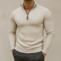 Montaro | High Collar Half Zip Sweater for Men with Lightweight Warmth